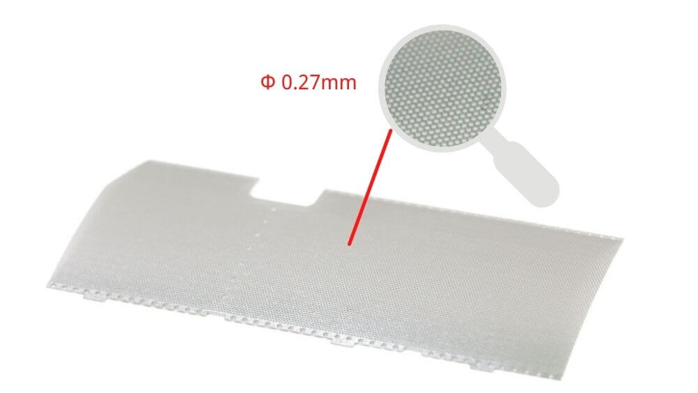 perforated meta sheets